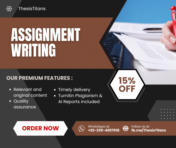 Custom Academic Assignment Writing Service (Graduate)