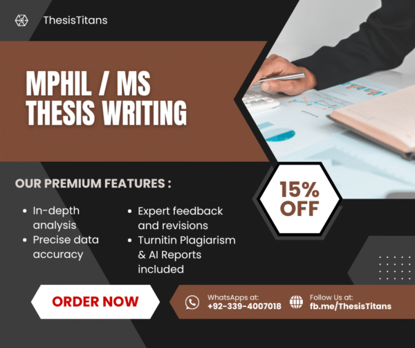 Comprehensive Graduate Thesis Writing Service (Master's/MPhil)