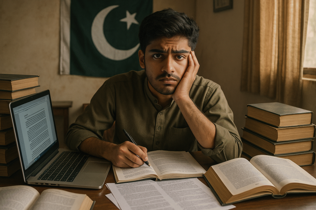 master thesis writing pakistan